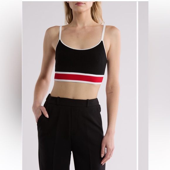 Alice + Olivia Maude Bralette top shirt Medium‎ New with tags NWT - Picture 1 of 3